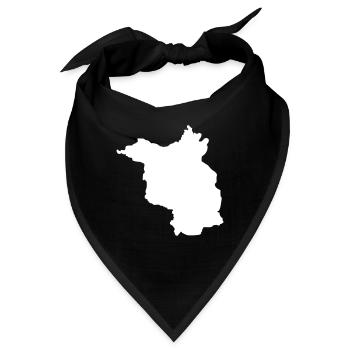 Brandenburg - Bandana - Schwarz - Vorne