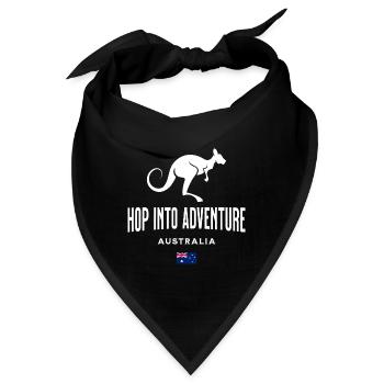 Australien - Bandana - Schwarz - Vorne