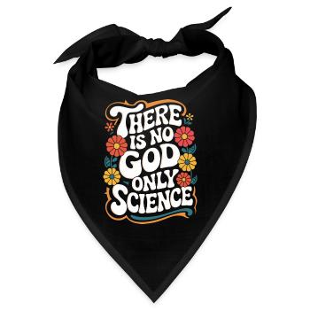 Atheismus Atheist Anti-Religion Agnostiker - Bandana - Schwarz - Vorne