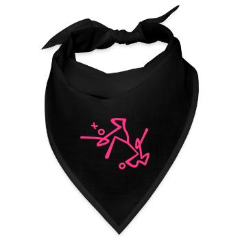 Licht , light one - Bandana - Schwarz - Vorne