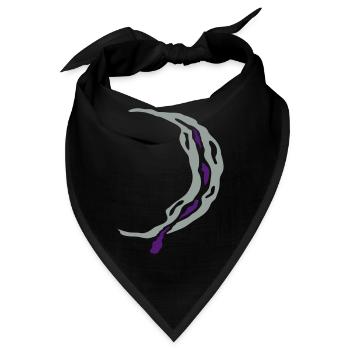 moon - Bandana - Schwarz - Vorne