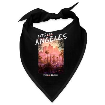Los Angeles - Bandana - Schwarz - Vorne
