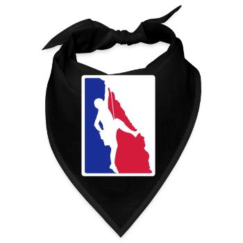 Extremsport Hobby Felsen Klettern - Bandana - Schwarz - Vorne