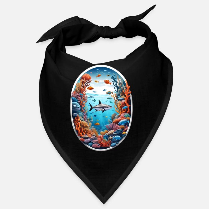 Marine Animals-Fish Bandana