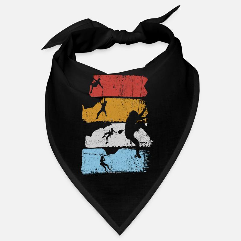 Surf Stripes Silhouette - Bandana - black