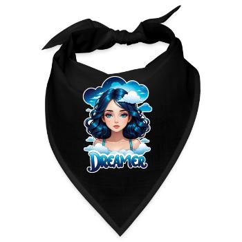 Träumer - Träumer - Träumer - Traum - Träumerei - Bandana - Schwarz - Vorne