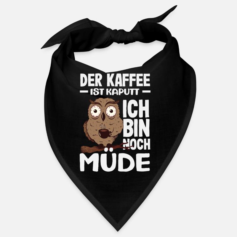 The coffee is broken – tired sleep Bandana