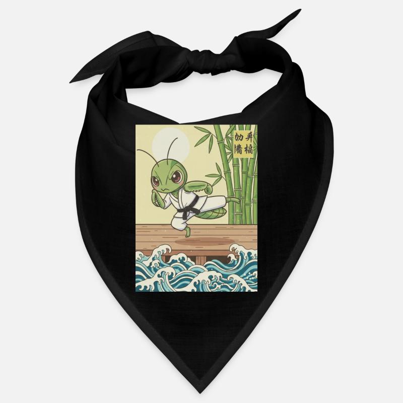 Kawaii Kampfkunst Gottesanbeterin Bandana