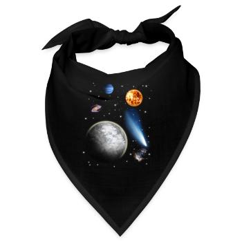 Universum - Bandana - Schwarz - Vorne