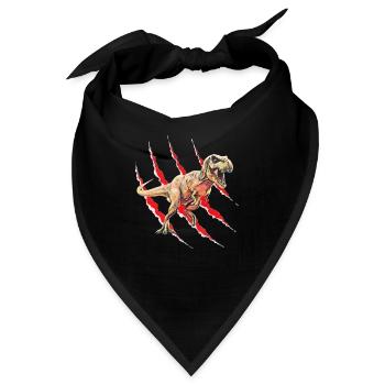 Tyrannosaurus Rex - Bandana - Schwarz - Vorne