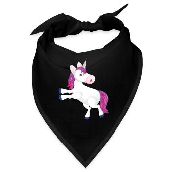 Bisexuelles Einhorn Bisexuell - Bandana - Schwarz - Vorne