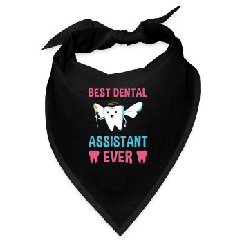 Best Dental Assistant Ever Dental Assistant - Bandana - Schwarz - Vorne