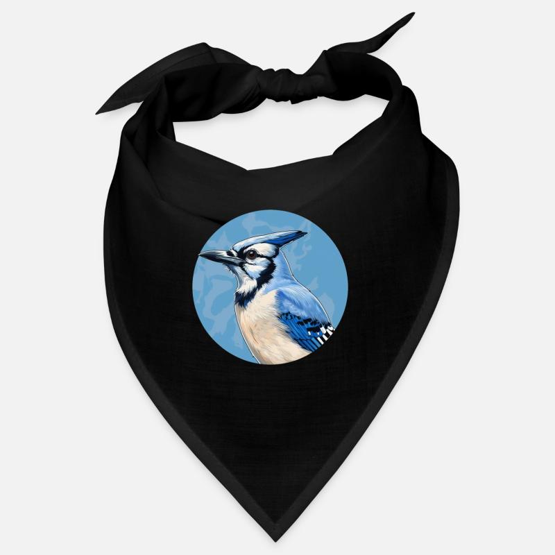 Blue jay bird Bandana
