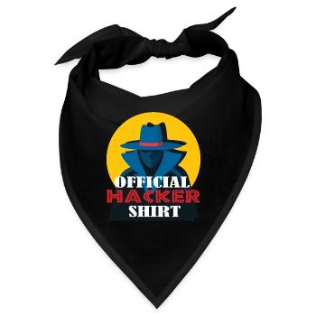 Hacking Hacker Phishing - Bandana - Schwarz - Vorne