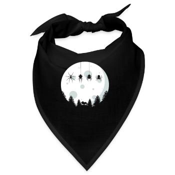 Spinnen - Bandana - Schwarz - Vorne