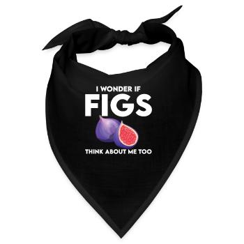 Feigen Shirt - Bandana - Schwarz - Vorne