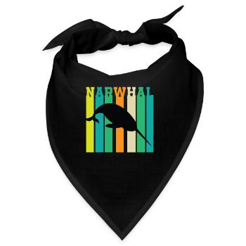 Narwal - Bandana - Schwarz - Vorne