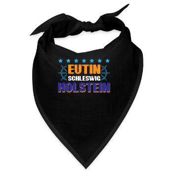 Eutin Schleswig-holstein - Bandana - Schwarz - Vorne