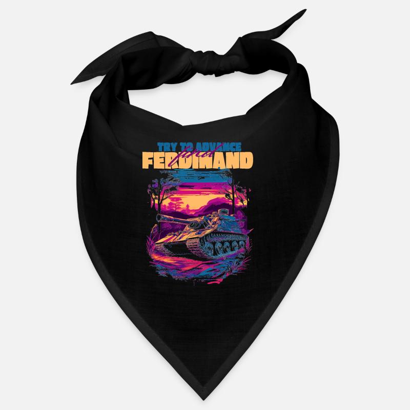 Versuchen Sie, Ferdinand deutschen Panzertiger zu finden Bandana
