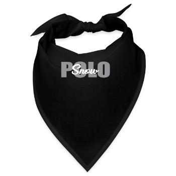 Snow Polo - Bandana - Schwarz - Vorne