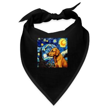 Deutscher Schäferhund Lustiger Hund Beliebtes - Bandana - Schwarz - Vorne