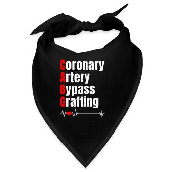 Bypass-Operation - Bandana - Schwarz - Vorne