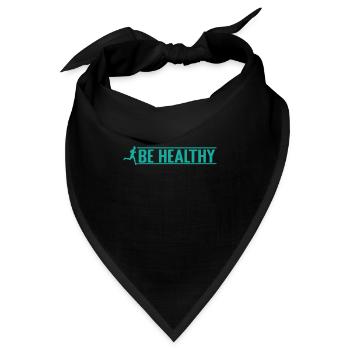 Be Healthy Joggen - Bandana - Schwarz - Vorne