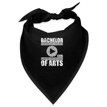 Bachelor of Arts Kreative Studien - Bandana - Schwarz - Vorne