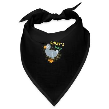 Dodo Whats's up? - Bandana - Schwarz - Vorne