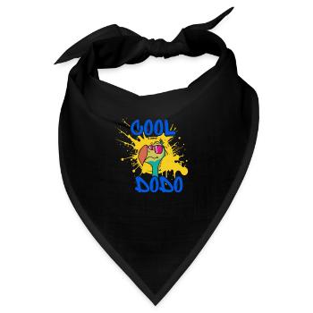 cool Dodo - Bandana - Schwarz - Vorne