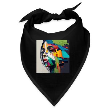Premium Design - Bandana - Schwarz - Vorne