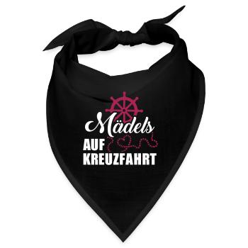 Kreuzfahrt - Bandana - Schwarz - Vorne