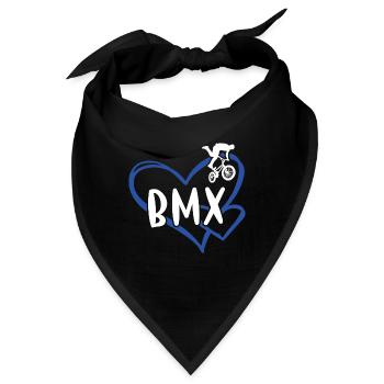 Sport Heart BMX - Bandana - Schwarz - Vorne