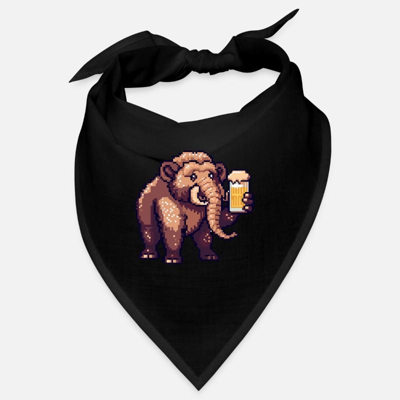 Mammut Pixel Bier Bandana