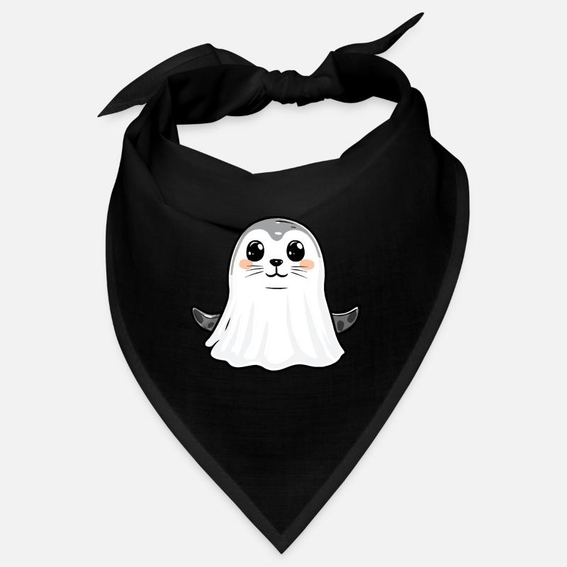 Robbe Tier Halloween Comic Geist Bandana