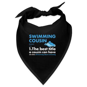 Sport Cousin Swimming - Bandana - Schwarz - Vorne
