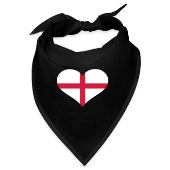 England - Bandana - Schwarz - Vorne