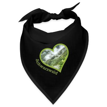 schwarzwald - Bandana - Schwarz - Vorne