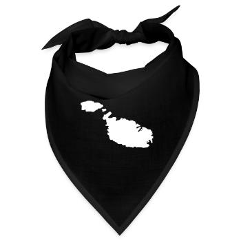 Malta - Bandana - Schwarz - Vorne