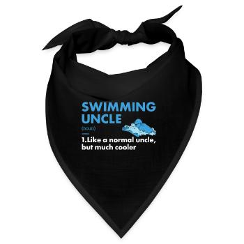 Sport Uncle Swimming - Bandana - Schwarz - Vorne