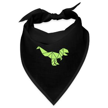 Origami - Bandana - Schwarz - Vorne