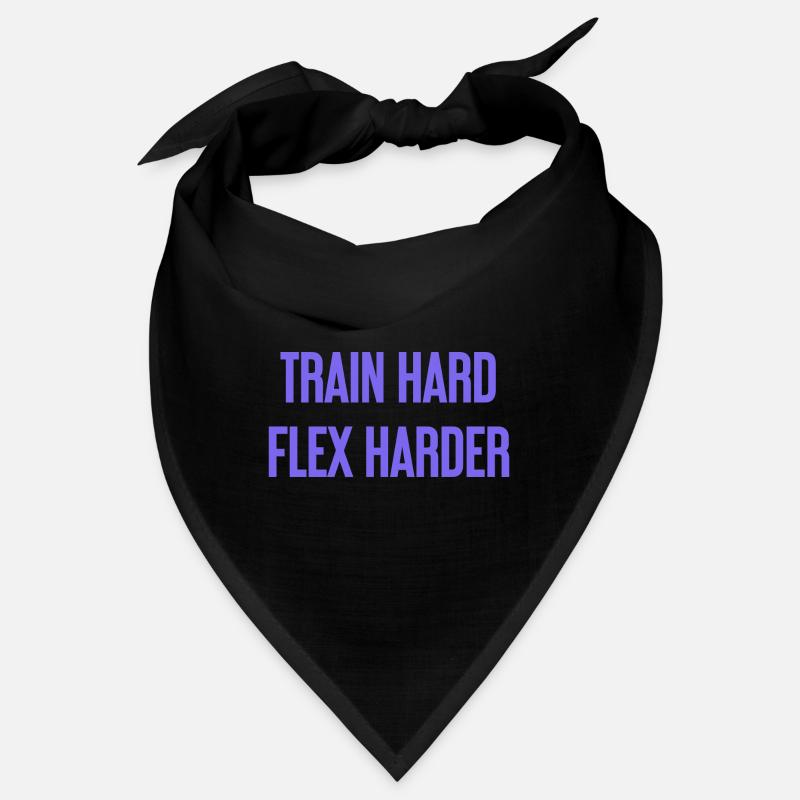 Train Hard Flex Harder Bandana