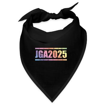 Jga 2025 Junggesellenabschied - Bandana - Schwarz - Vorne