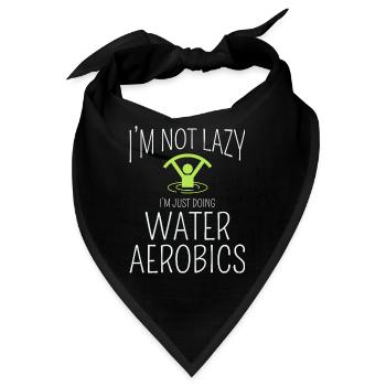 Wassergymnastik Wassergymnastik Aquafitness Aqua Exercise - Bandana - Schwarz - Vorne
