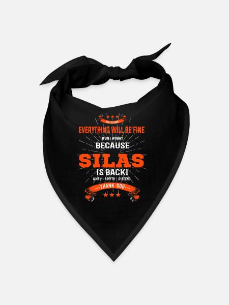 Silas ist wieder da T-Shirt - Bandana - Schwarz