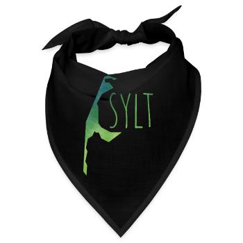 sylt - Bandana - Schwarz - Vorne