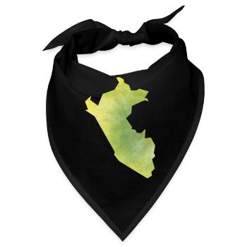 Peru - Bandana - Schwarz - Vorne