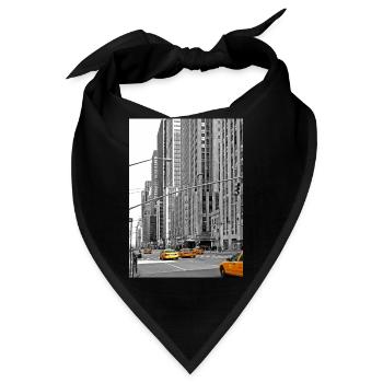 NYC Yellow Cabs Radio City - Bandana - Schwarz - Vorne