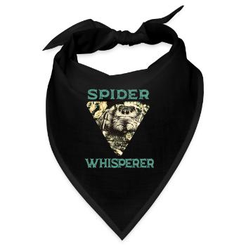 Spider Whisperer - Bandana - Schwarz - Vorne