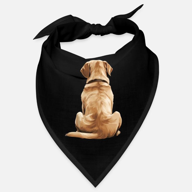 Labrador Retriever - Bandana - noir